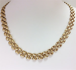 14K Gold Italian Necklace