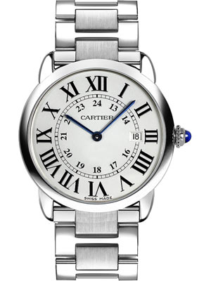 Cartier Ronde Solo Watch 36 mm Steel Roman Numerals