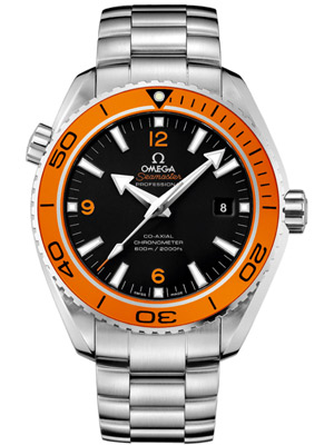 Omega Seamaster Planet Ocean Orange Bezel 2018 Model