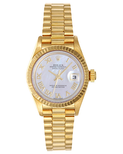 Rolex Watch Lady President Datejust 18k Gold 79178