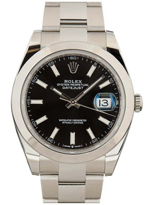 Rolex Oyster Perpetual Datejust II 31 mm Black Dial