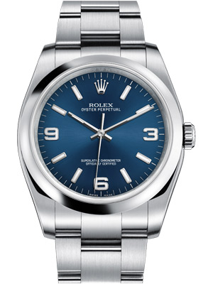 Rolex Oyster Perpetual Datejust 116000 Blue Dial 36 mm