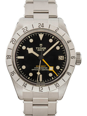 Rolex Tudor Black Bay GMT 2-Time Zone Watch 39 mm