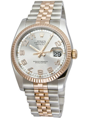 Rolex Watch New Style Datejust 18k Gold 116233