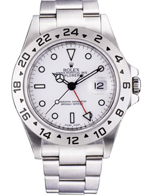 Rolex Watch Explorer II White Dial