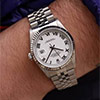 Watch on wrist