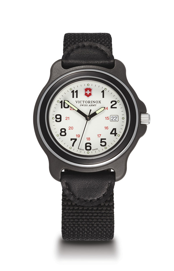 Victorinox Swiss Army Original Watch | White Dial | Black Bezel