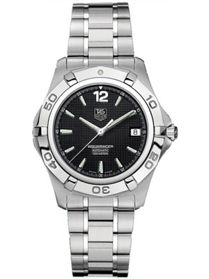 Tag Heuer Men's Aquaracer with Black Dial Swim Proof