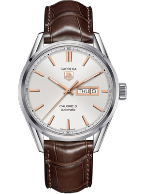 Tag Heuer Carrera 41 mm Automatic Silver Dial