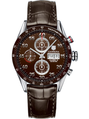 Tag Heuer Carrera Automatic Alligator Leather Band